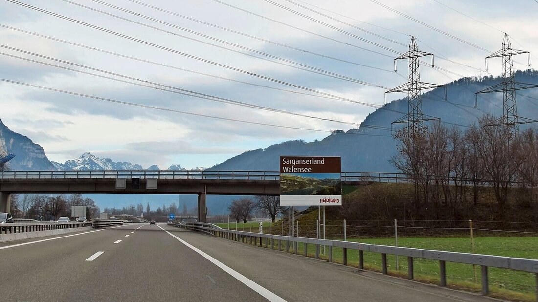 Gegenrecht: Das Sarganserland darf im Kanton Glarus Werbung in eigener Sache machen. Pressebild 174942_174943.jpg