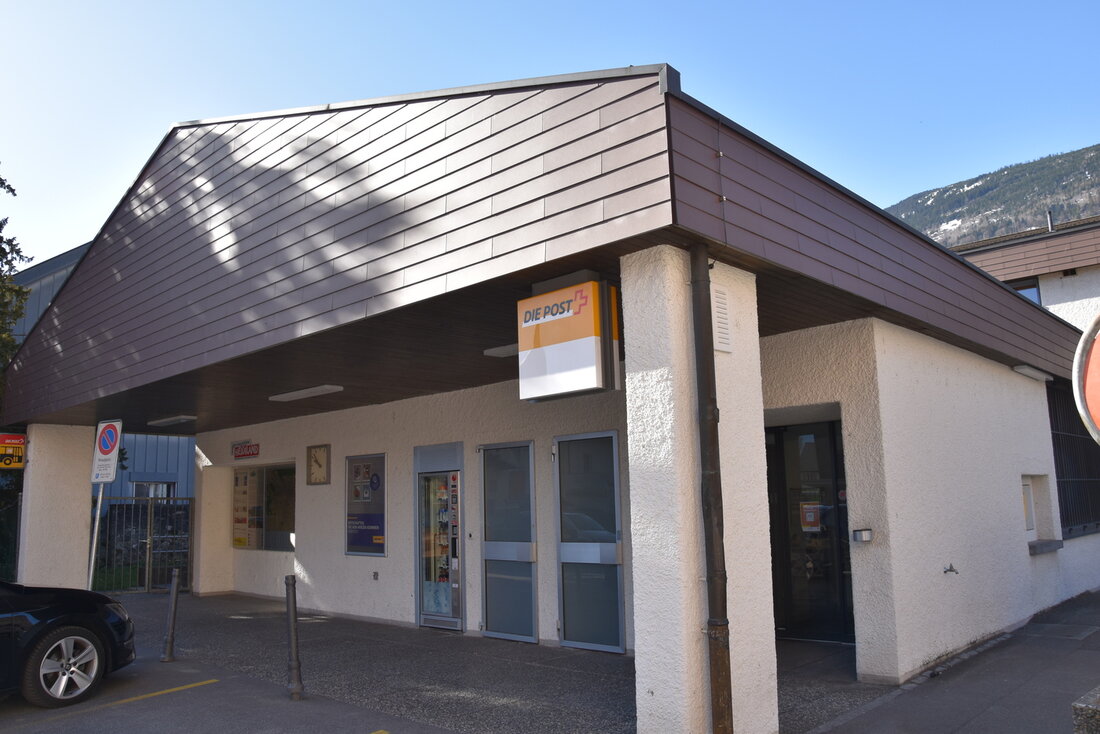 Immer rückläufigere Schaltergeschäfte: Die jetzige Poststelle Mels verschwindet.