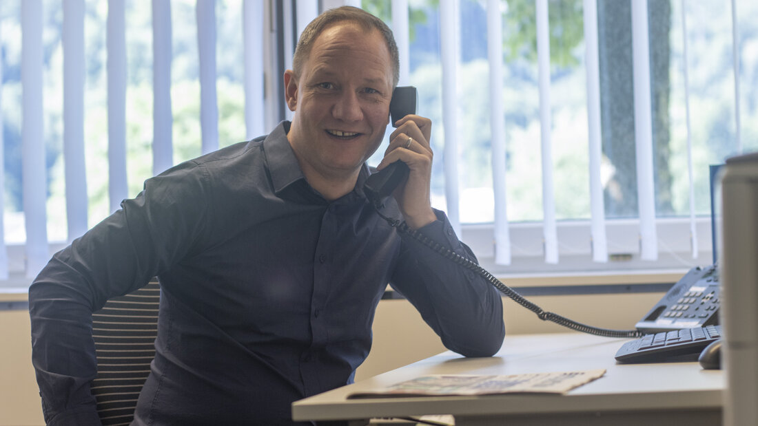 Unter neuer Leitung: Der Mediaservice der Sarganserländer Druck AG wird neu von Reto Raguth geführt. (Bild Gianluca Volpe)