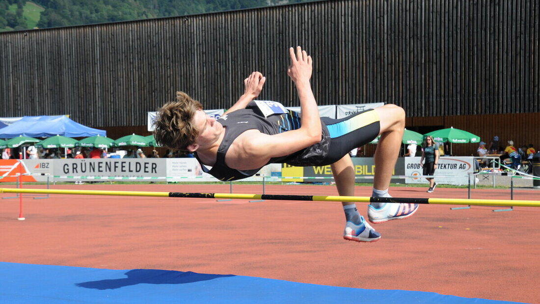 Spatzig: Fabian Eugster wird Zweiter in der U14-Kategorie. (Bild Laura Broder)