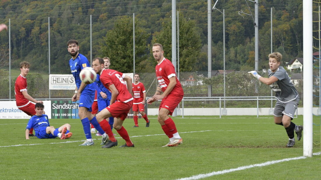 Impressionen vom Spiel Mels – Montlingen. (Bild Reto Voneschen)
