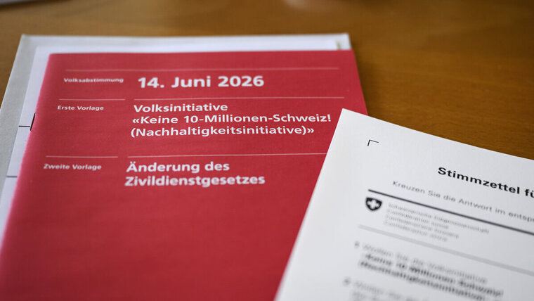 SCHWEIZ ABSTIMMUNG 14. JUNI 2026 UNTERLAGEN
