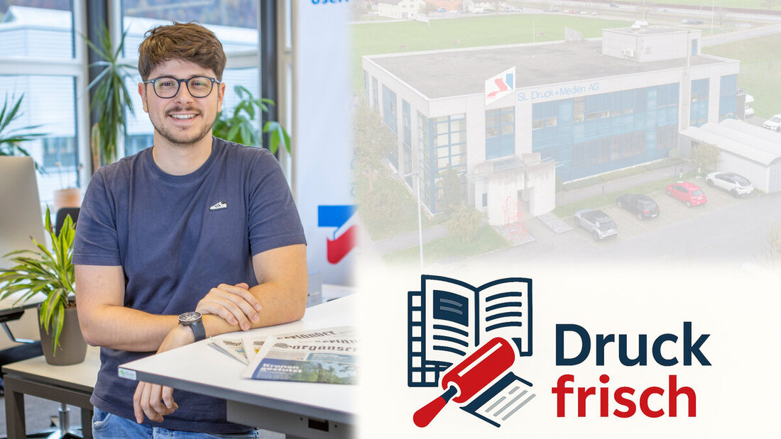 Redaktor beim «Sarganserländer»: Gianluca Volpe. Bild: (Pressedienst)