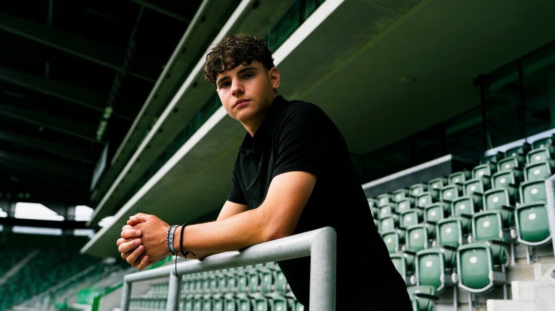 Nächster Karriereschritt: Fabio Rissi hat einen Profivertrag beim FC St.Gallen unterschrieben. (Pressebild)