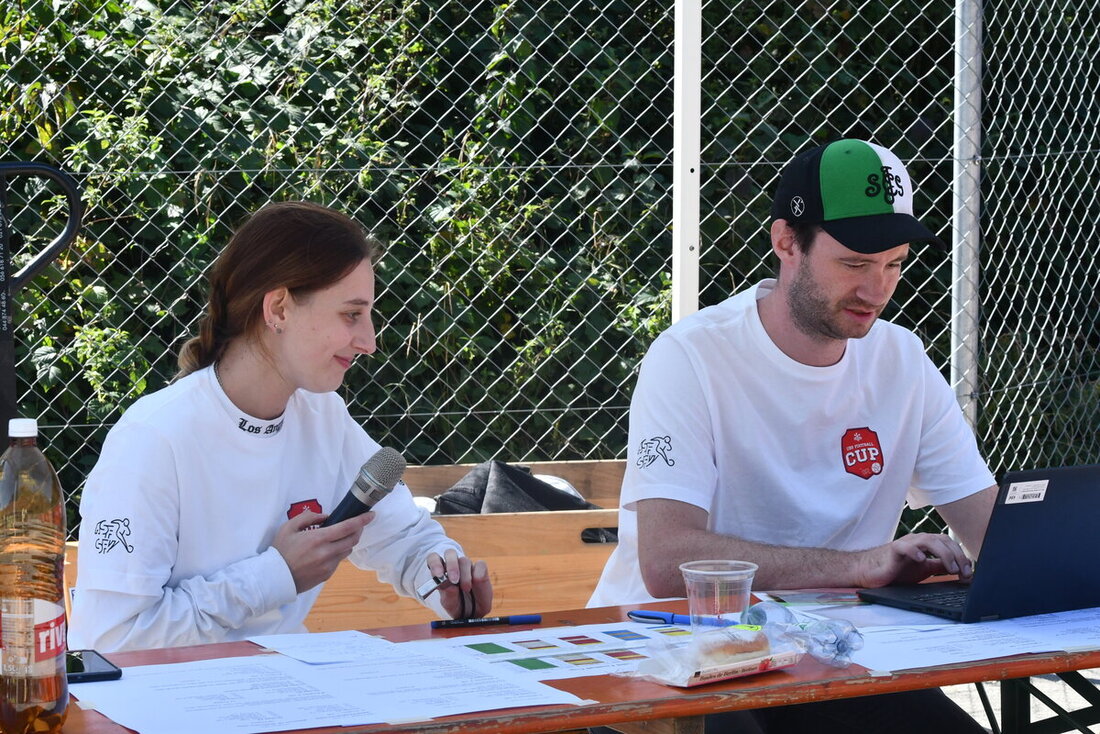 Impressionen vom UBS-Football-Cup in Mels. (Bild Severin Meli)