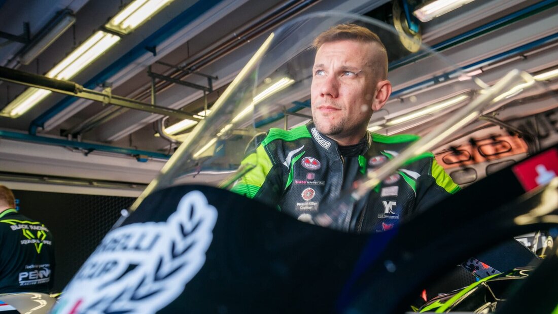 Umstellung: Manuel Alder darf sich beim italienischen Black Racing Team ganz auf die sportliche Seite konzentrieren. (Pressebild)