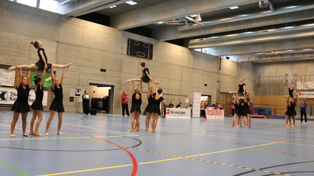 Vilters Jugend 4 beim Gym Cup in Kreuzlingen. (Pressebild)