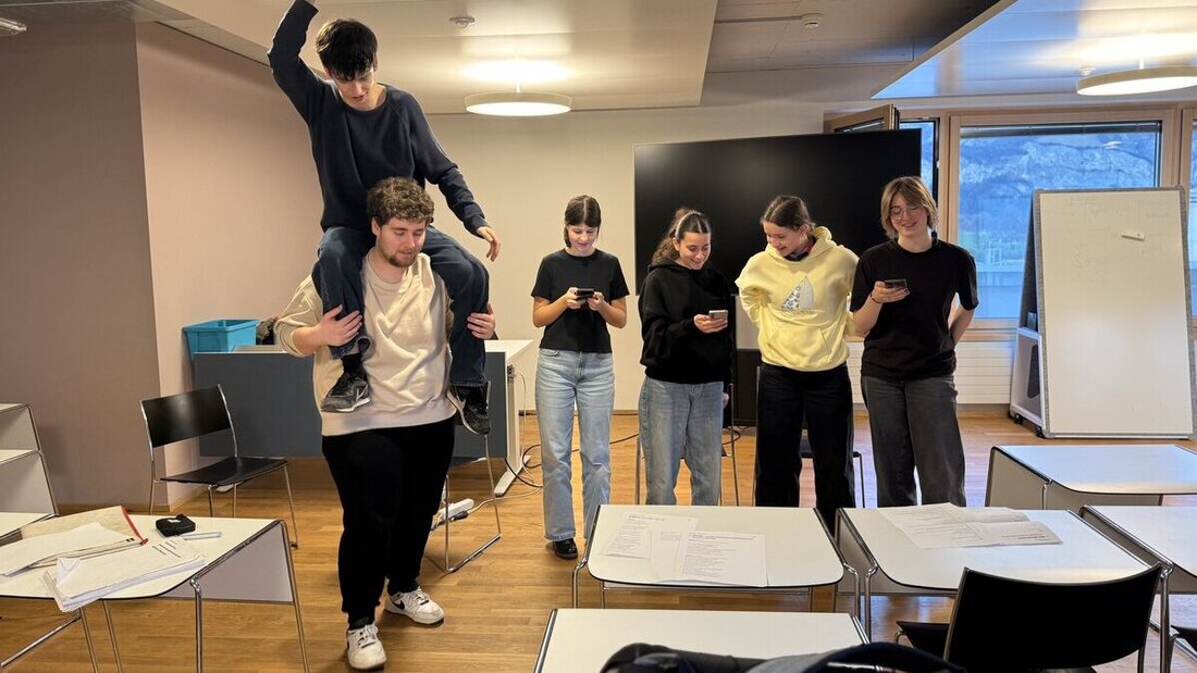 The No Ones: Die Proben laufen für die sechste Produktion; aufgeführt wird das Stück, das kein Stück ist, Ende März. (Pressebilder)