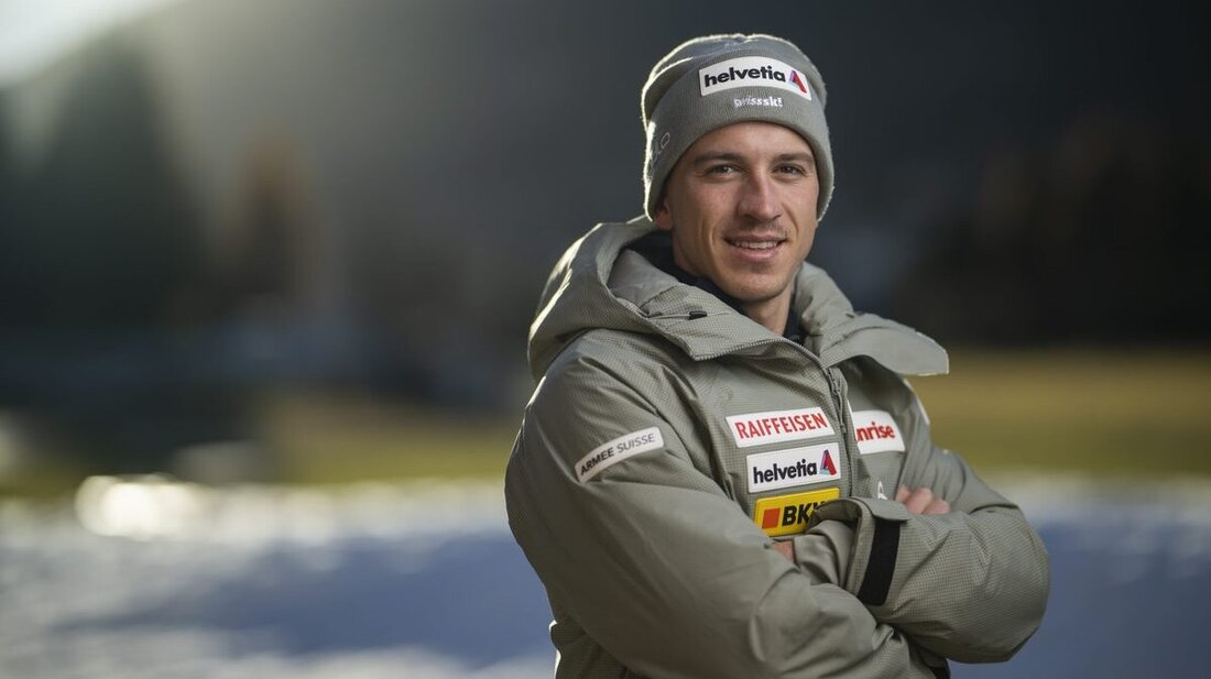 Andere Herangehensweise: Langläufer Valerio Grond versucht direkt vor Wettkämpfen etwas Neues aus. (Bild: Gian Ehrenzeller/Keystone)