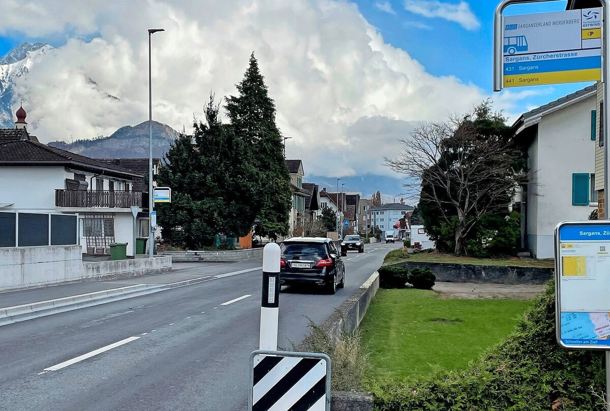 Sargans accelerates at 30 km/h