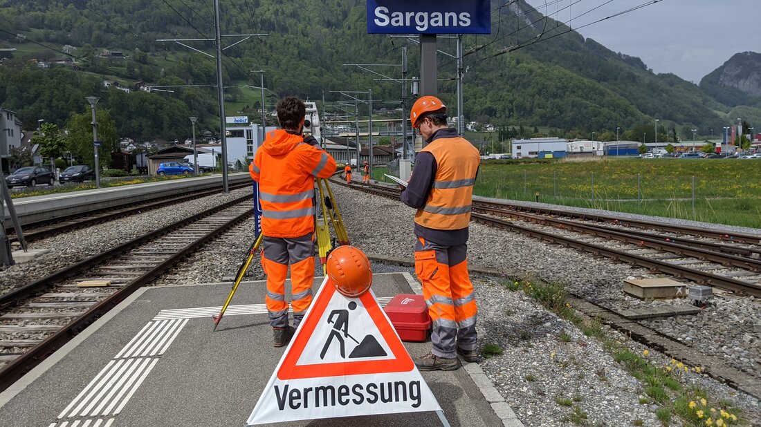 Unter anderem auf Vermessungen spezialisiert: Die Kreis AG Sargans. (Pressebilder)