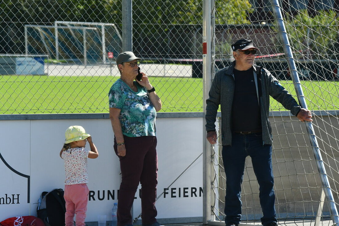 Impressionen vom UBS-Football-Cup in Mels. (Bild Severin Meli)