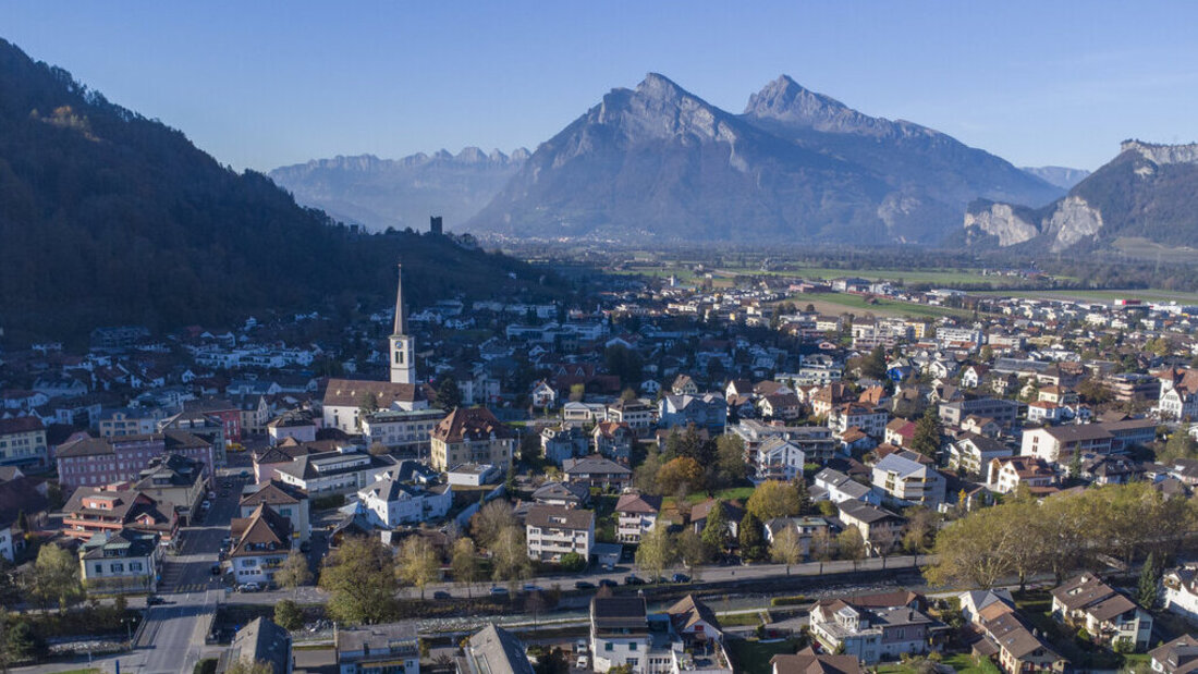 Bad Ragaz ist laut dem aktuellen «Bilanz»-Gemeinderanking die attraktivste Gemeinde im Kanton St.Gallen und belegt schweizweit Rang 13. (Archivbild: Gianluca Volpe)