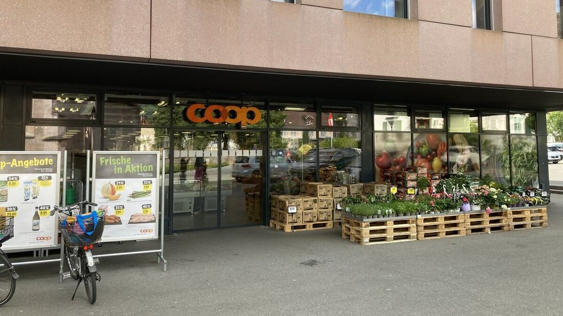 Der neue Standort der Post in Flums. (Bild: Ruedi Gubser)