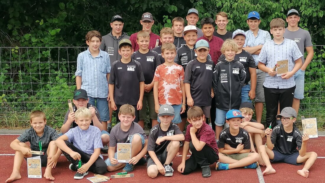 Erfolgreich: Die Melser und Wartauer Jungschwinger in Hüttlingen. (Pressebild)