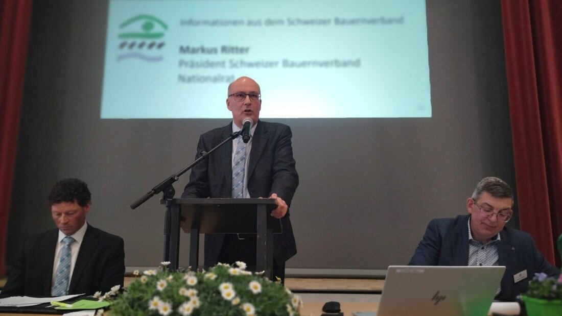 «In den Kantonen gilt es jetzt, die Füsse stillzuhalten»: Der oberste Schweizer Bauer Markus Ritter mahnt in Sachen PFAS zur Zurückhaltung. (Bild: Fabio Wyss)