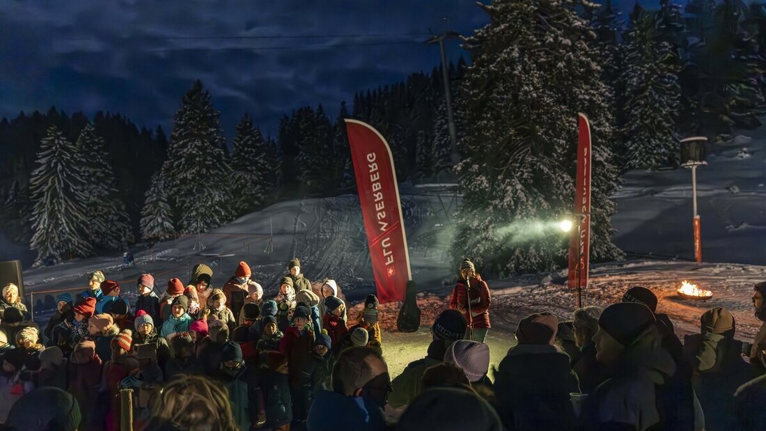 Esther Beeler, Präsidentin Flumserberg Tourismus, bei der Begrüssung.