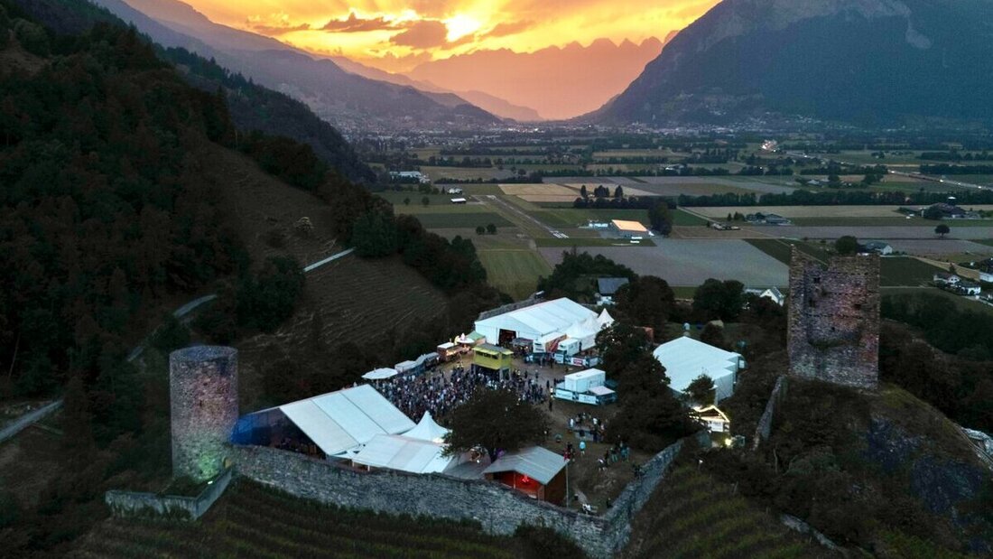 Eine der schönsten Festival-Locations weit und breit: die Burgruine Freudenberg in Bad Ragaz. (Pressebilder)