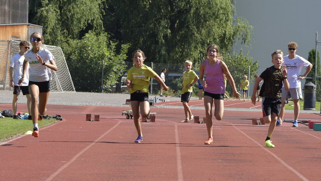 Impressionen von der Sportwoche. (Bild Reto Voneschen)