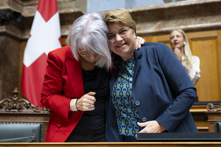 SCHWEIZ BUNDESRATSWAHL 2025