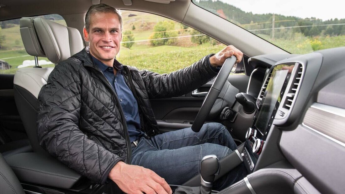 Pflegt einen flotten Fahrstil: Renzo Blumenthal. (Pressebild)