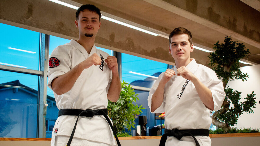 Starten am 19. Oktober mit dem ersten Training: Marko Crepulja (links) und Jeremy Dietrich. (Bilder: Severin Meli)
