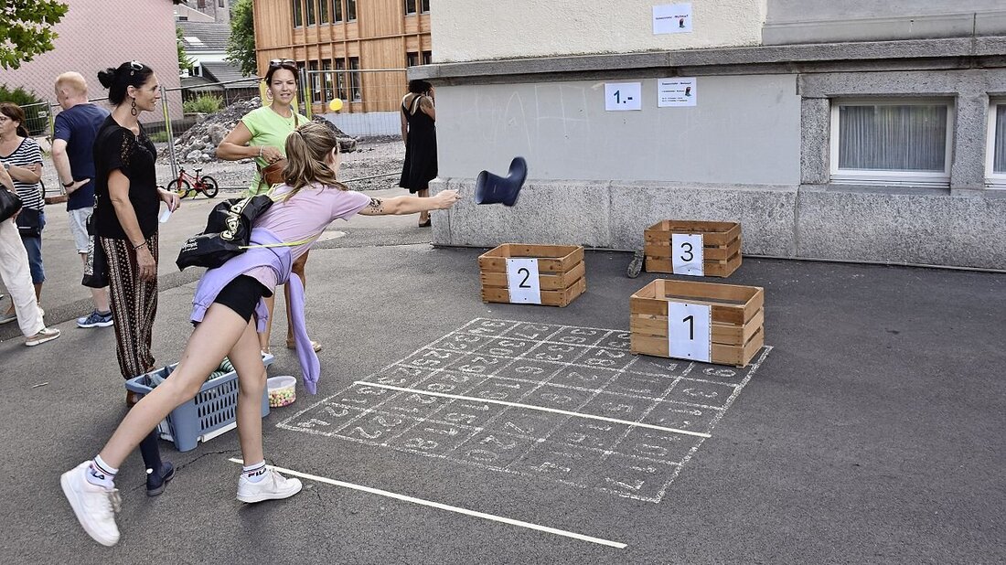 Geselliges Beisammensein mit Spiel und Spass: Das Flumser Dorffest von morgen Samstag, 16. August, lockt mit einem vielseitigen Programm – unter anderem wieder mit einer Kinderolympiade. (Archivbild)
