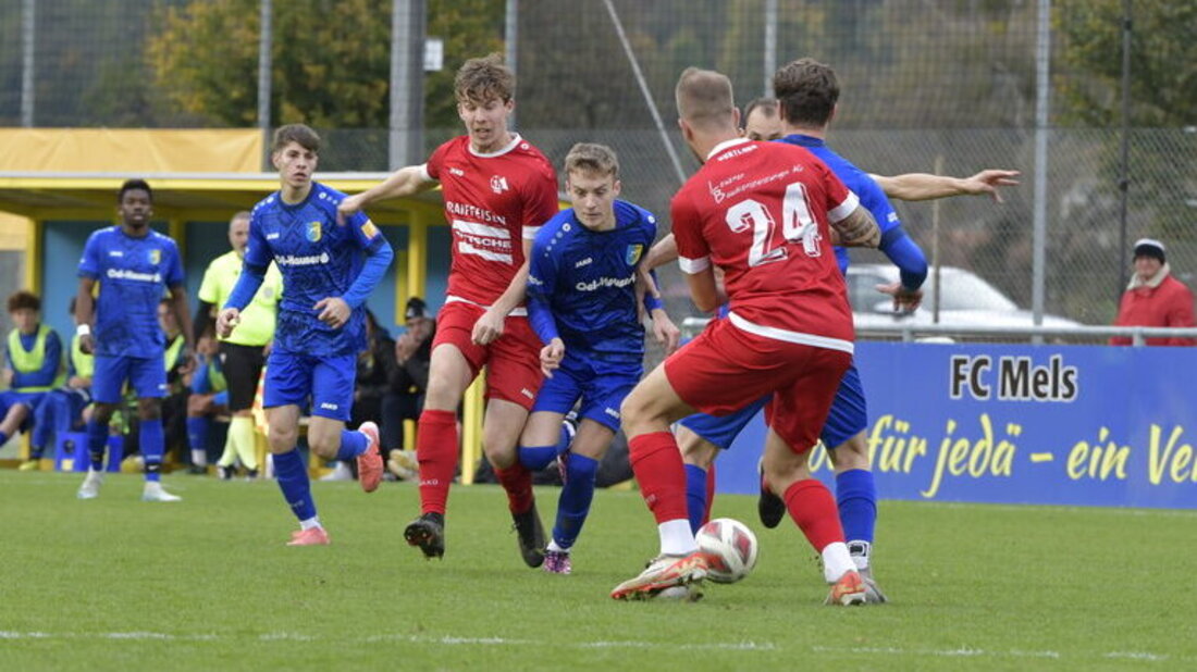 Impressionen vom Spiel Mels – Montlingen. (Bild Reto Voneschen)