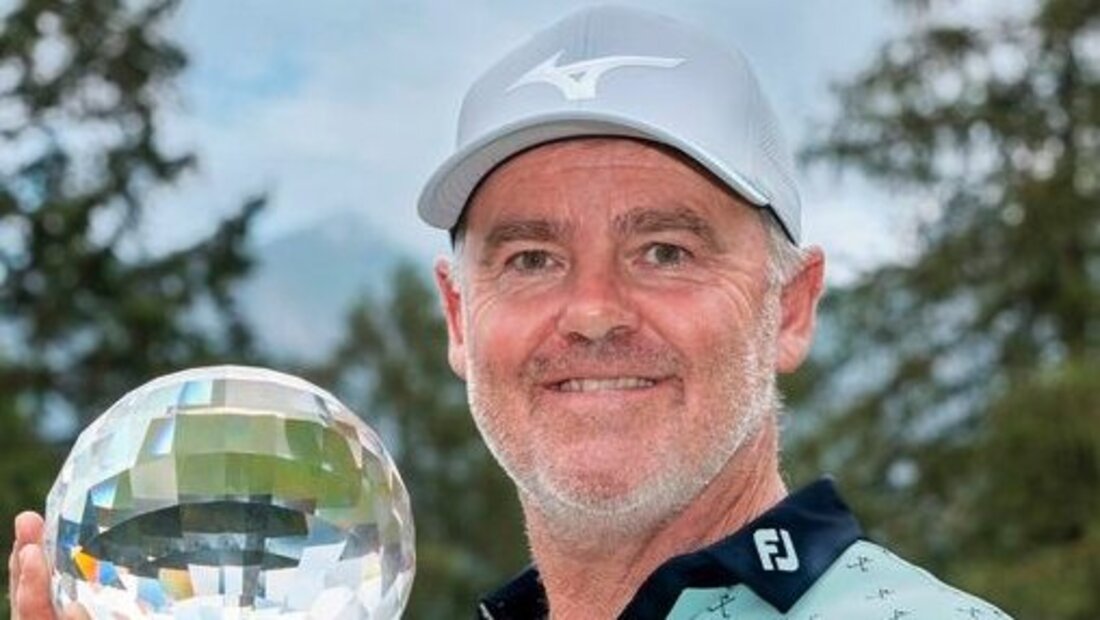 Gelungene Premiere: Mark Brown siegt erstmals auf der Legends Tour. (Pressebild) 152816_152820.jpg