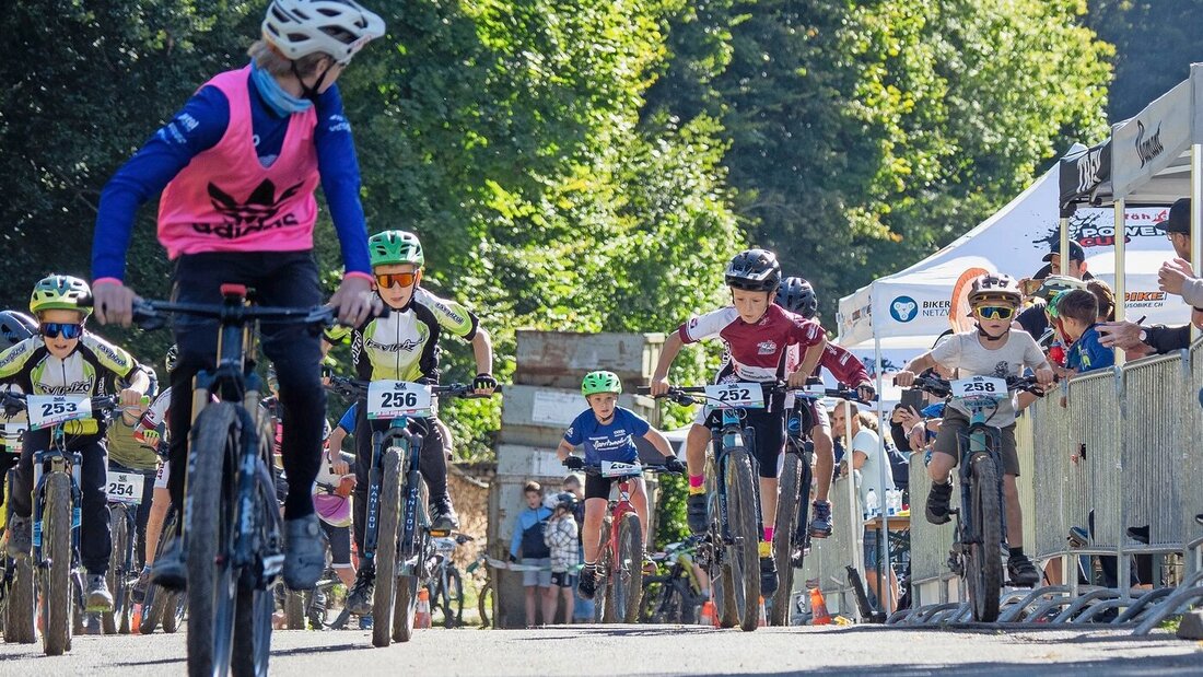 Nicht mehr lange und dann starten die Biketalente wieder durch: Beim Fäh-Power-Cup werden in diesem Jahr Rennen in Wangs und Mols (Bild) durchgeführt. (Bild: Melanie Romer) 208014_208015.jpg