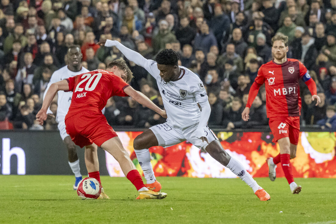 SCHWEIZ FUSSBALL CHALLENGE LEAGUE AARAU VADUZ