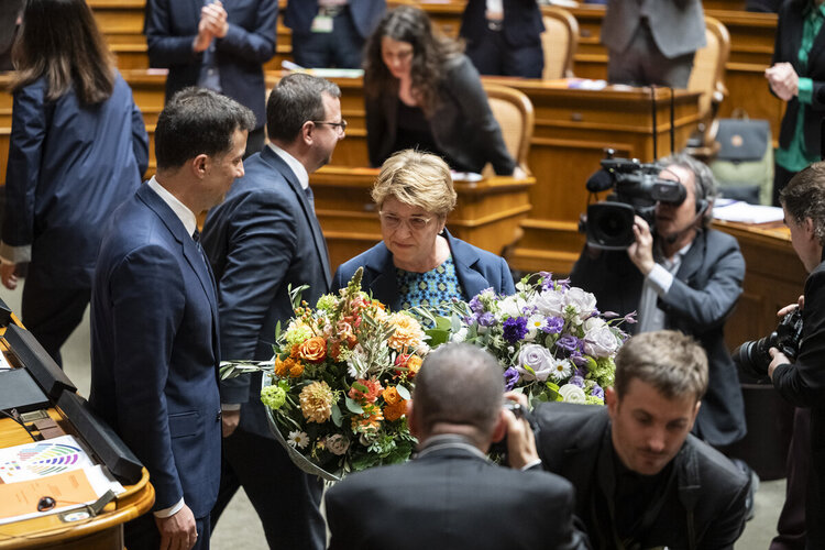 SCHWEIZ BUNDESRATSWAHL 2025