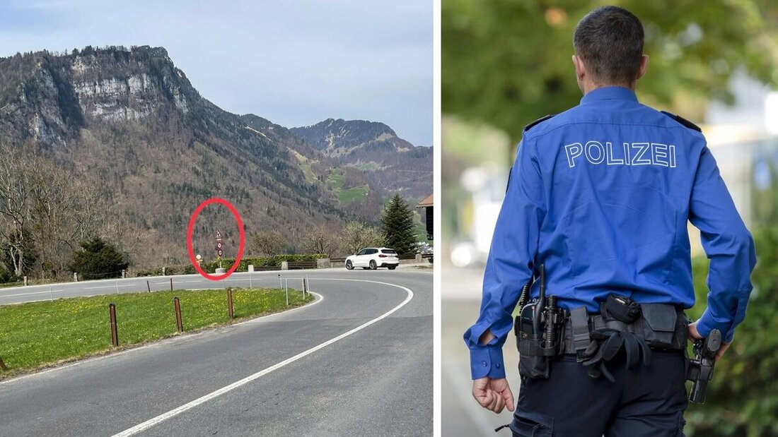Rund 600 Fahrer wurden hier geblitzt: Nun stehen gegen die Polizei Vorwürfe im Raum. (Pressebild/Symbolbild Keystone)