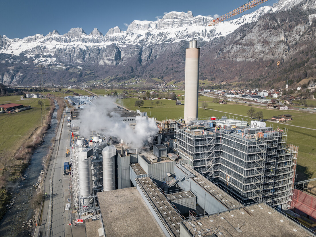 Neue Produktionsanlage: In Zukunft werden die alten Kokskohleöfen der Flumroc AG durch einen elektrisch betriebenen Ofen ersetzt. (Pressebild)
