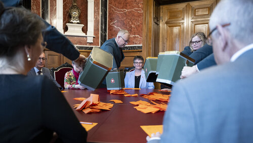 SCHWEIZ BUNDESRATSWAHL 2025