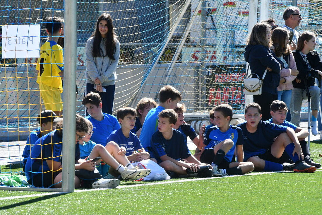 Impressionen vom UBS-Football-Cup in Mels. (Bild Severin Meli)