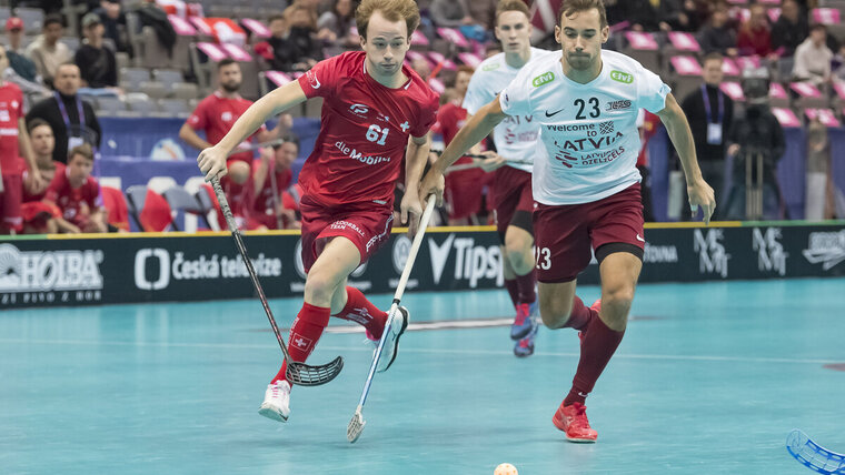 TSCHECHIEN UNIHOCKEY WM 2018 CHE LVA