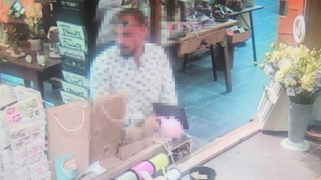 Stibitzt: Im Blumenladen von Andreas Brühlmann hat ein dreister Dieb das Sparschwein mit dem Trinkgeld eingesackt. (Pressebild)