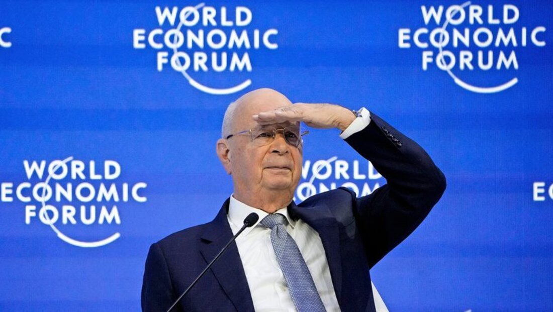 Sturm am Horizont: Jetzt weiss man, was Klaus Schwab alles vorgeworfen wird. (Bild: Markus Schreiber/Keystone)