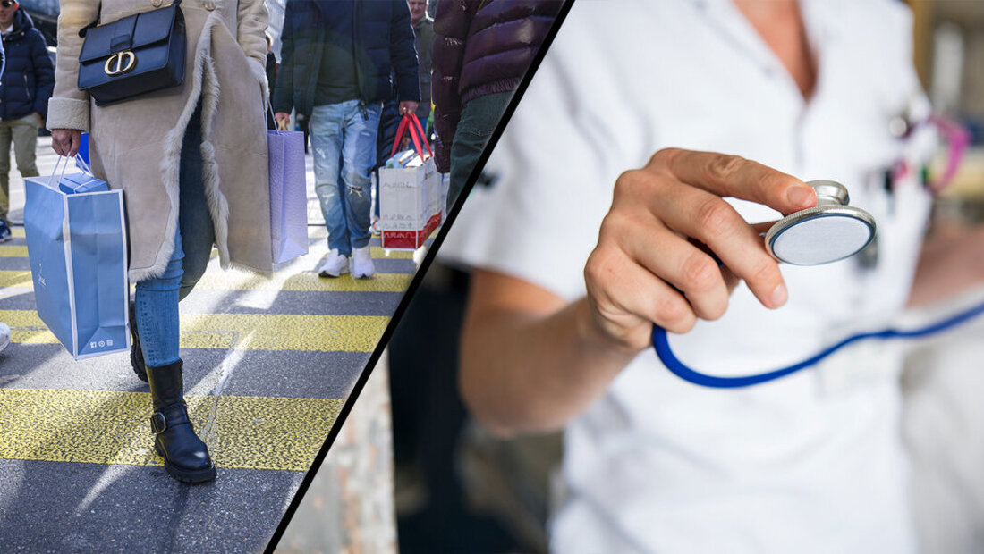 Es dominieren Ängste: Während einigen die Zuwanderung zu viel wird, fürchten sich andere um die wirtschaftlichen Auswirkungen einer Annahme der 10-Millionen-Initiative. (Bilder: Keystone, Bildmontage: «Sarganserländer»)