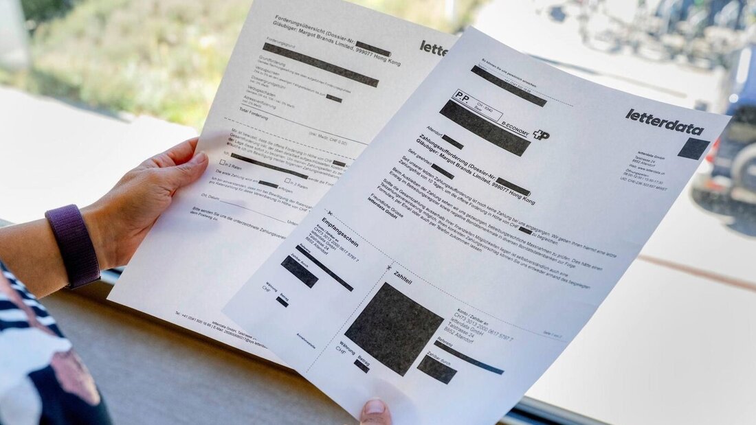 Mahnungen, wie sie in jüngerer Vergangenheit auch in Sarganserländer Briefkästen gelandet sind: Betroffene bestreiten die Forderungen, die Letterdata mit diesen Schreiben geltend machen will. (Bild: Corinne Thöni) 214144_214172.jpg