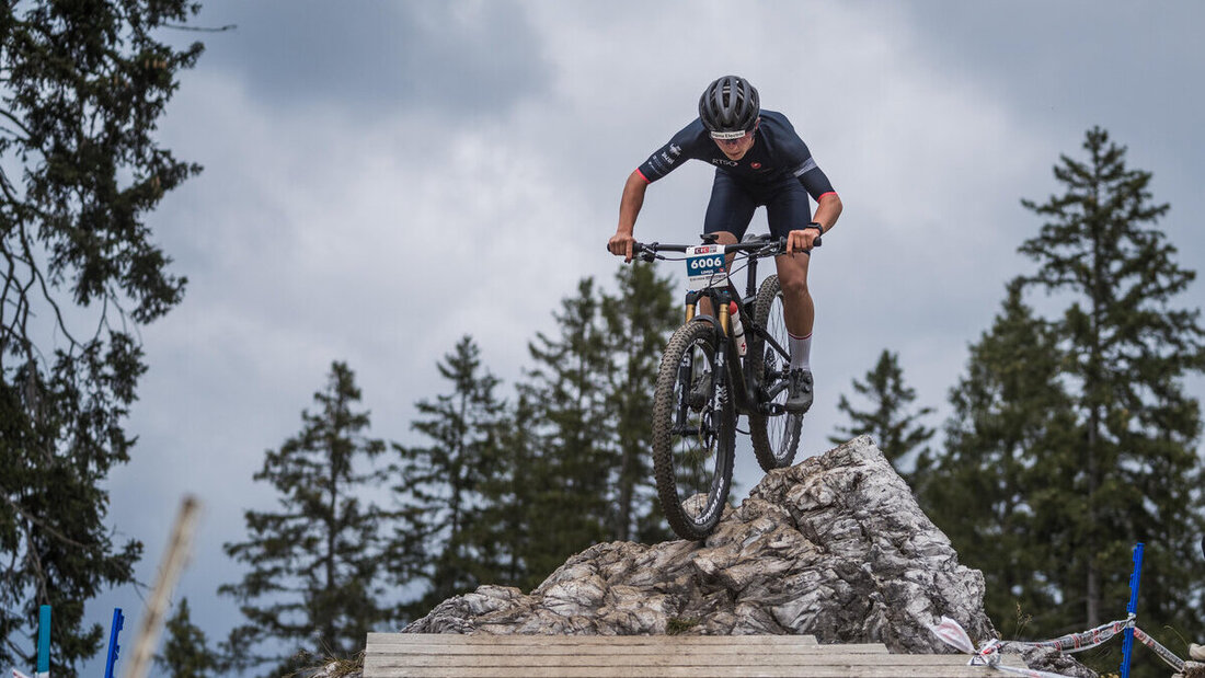 Zugpferd im Raceteam Südostschweiz: Linus Flisch fährt zuverlässig in die vorderen Ränge der U17-Kategorie. (Bild Noah Schweizer)