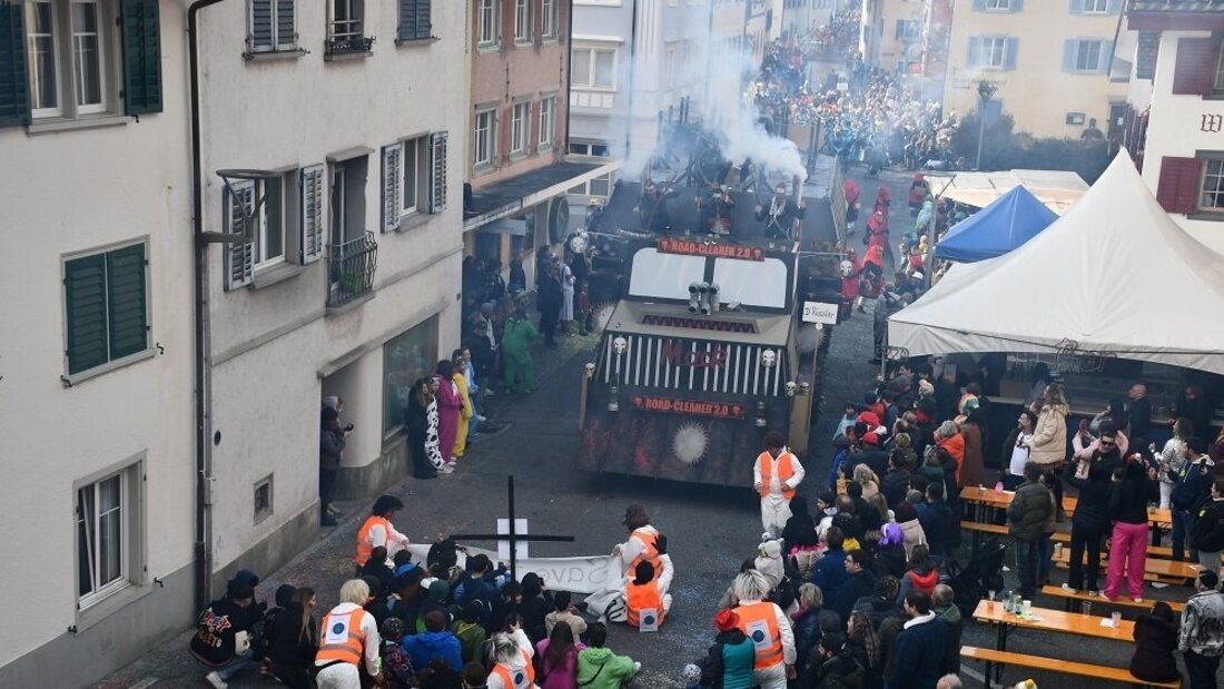 Kein Rauch an der Fasnacht: In Walenstadt bleibt die närrische Zeit feuerfrei. (Bild: Guido Städler)