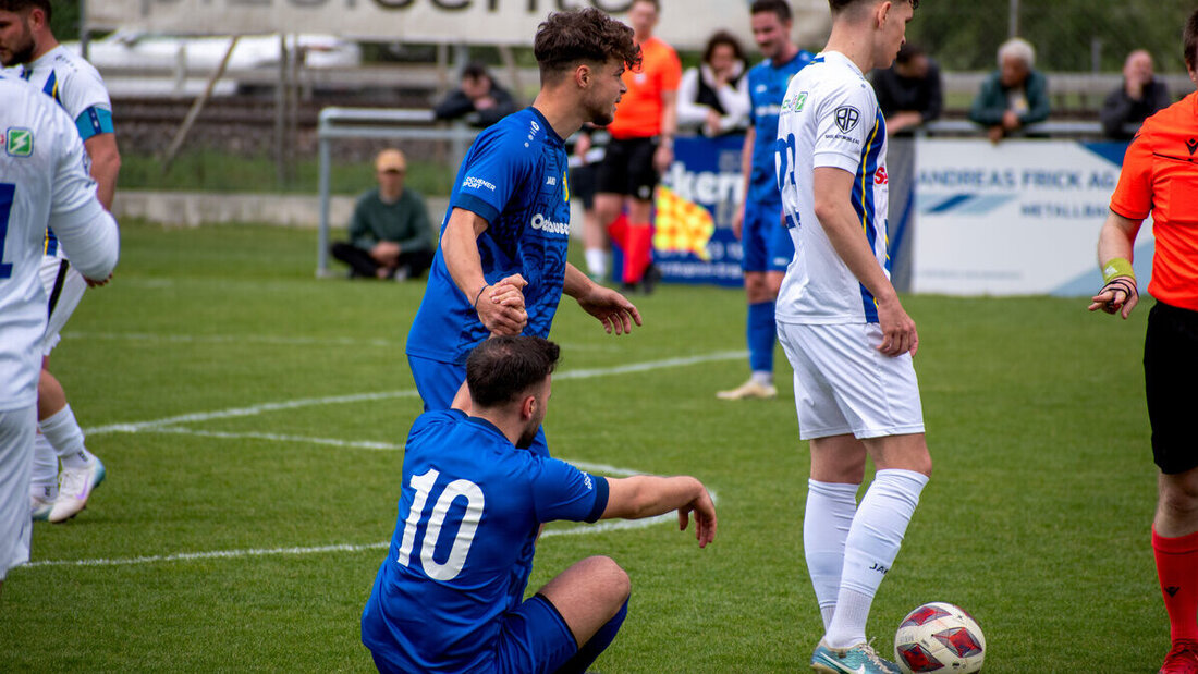 Am Tabellenende: Die Melser übernehmen nach der Niederlage gegen Au-Berneck die Rote Laterne. (Bild: Severin Meli)