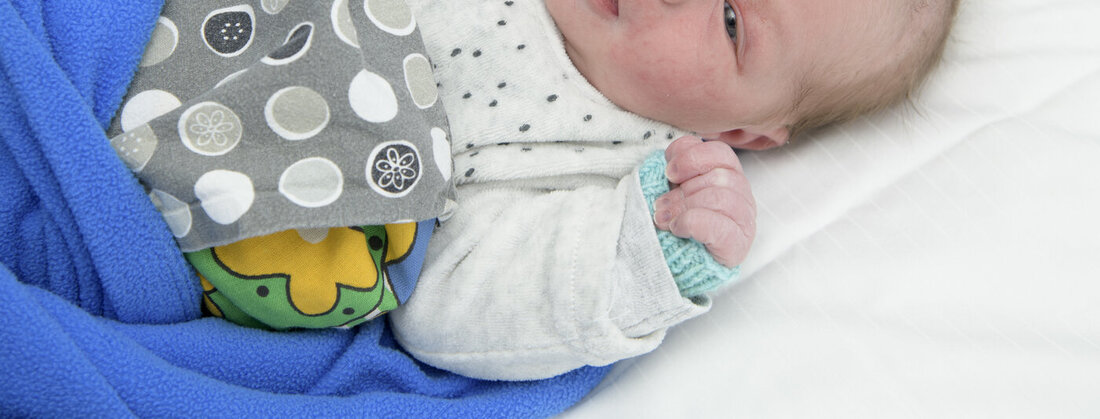 Kurz nacheinander im Spital Grabs auf die Welt gekommen: Die Neujahrsbabys Matteo...