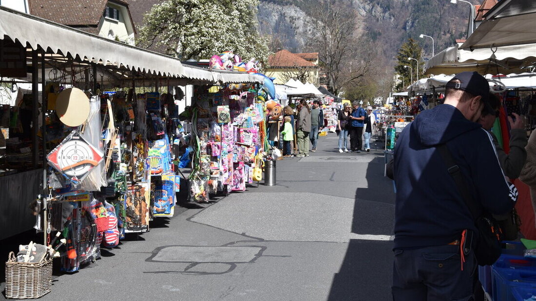 Ist in Bad Ragaz Tradition: Der «Stickelmärt» (Bild: Nadine Bantli)