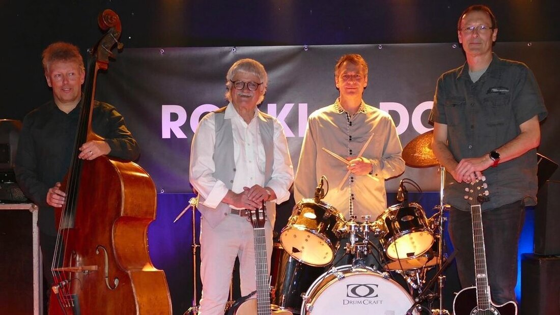 Sorgen für einen heiteren Abend: Das Duo BeDa, verstärkt durch Andi Egert am Kontrabass und Jan Köpfli am Schlagzeug. (Pressebild) 168008_168260.jpg