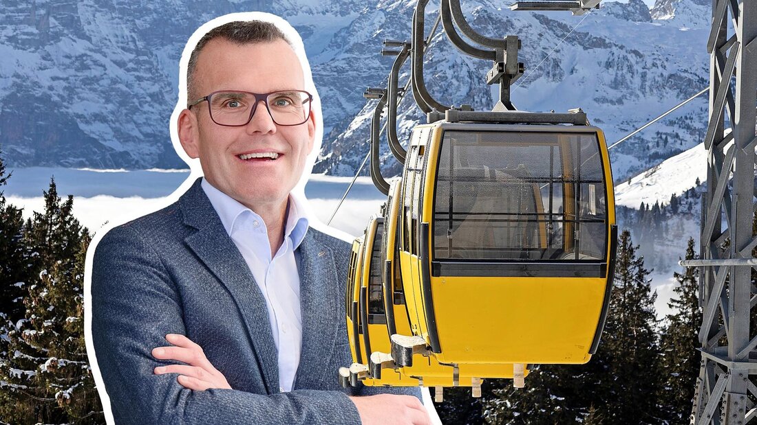Nach dem Ski-Aus: Ivo Maissen, der Geschäftsführer der Sportbahnen Braunwald erklärt, welche Bahnen im Winter noch laufen werden und was den Gästen statt Skifahren geboten wird. (Bilder: Sasi Subramaniam, Pressebild)