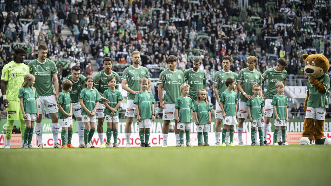 Ende Juli geht es wieder los: Der FC St.Gallen trifft im ersten Spiel der neuen Super-League-Saison auf den FC Zürich. (Bild: Keystone)