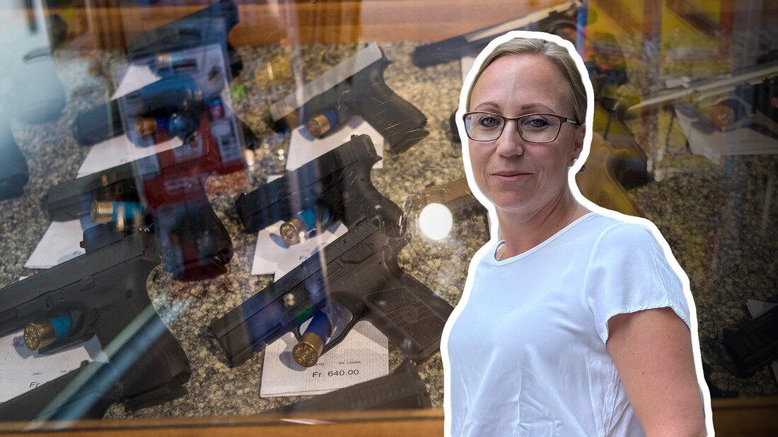 Hat eine Menge zu tun: Michèle Stucki, Mediensprecherin der Kantonspolizei Glarus. (Bilder: Keystone, Marco Lüthi)